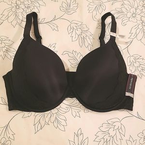 NWT Ambrielle Black Bra 42DDD